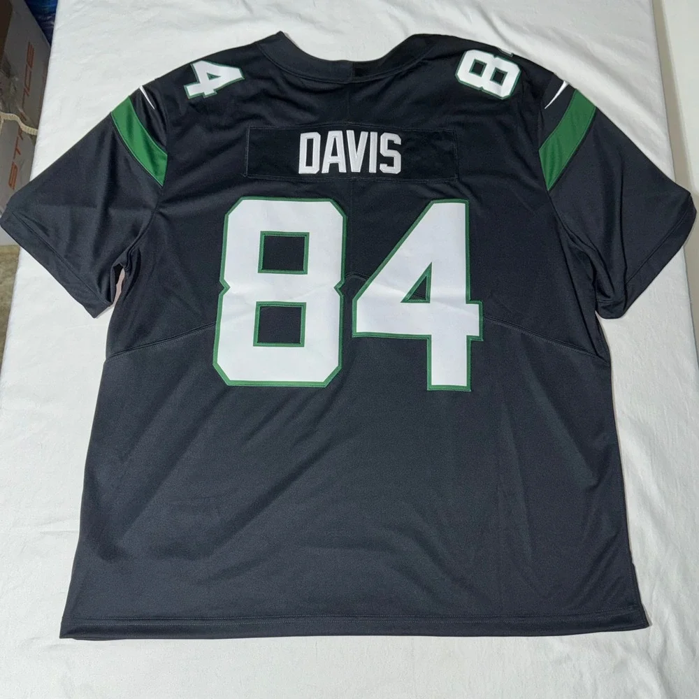 Nike New York Jets On Field Jersey Corey‎ Davis #84 Dri-Fit 3XL Black NWT $160